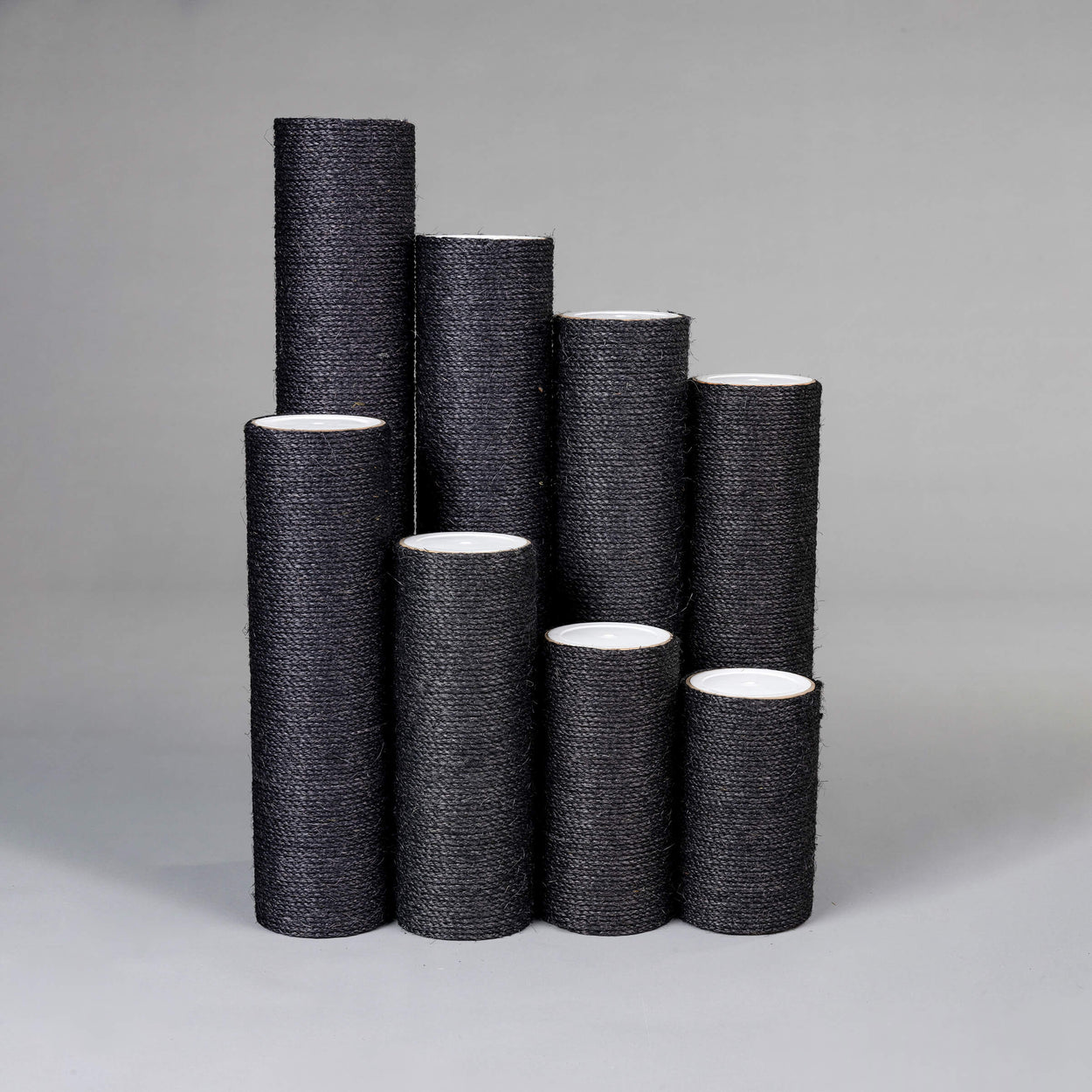 Sisal Pole 30 cm x 15 cmØ - M8 (Blackline)