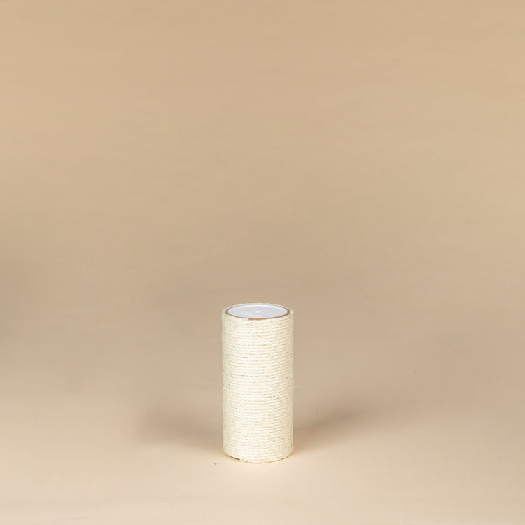 Sisal Pole 25 cm x 12 cmØ - M8 (Cream)