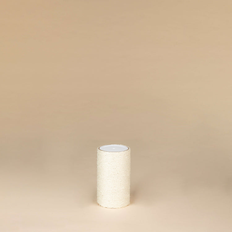 Sisal Pole 25 cm x 15 cmØ - M8 (Cream)