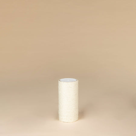 Sisal Pole 30 cm x 15 cmØ - M8 (Cream)