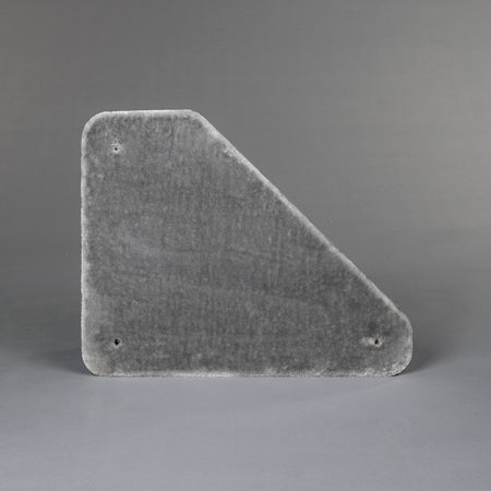 Upper Panel Light Grey, Corner Coon 60 x 50 cm