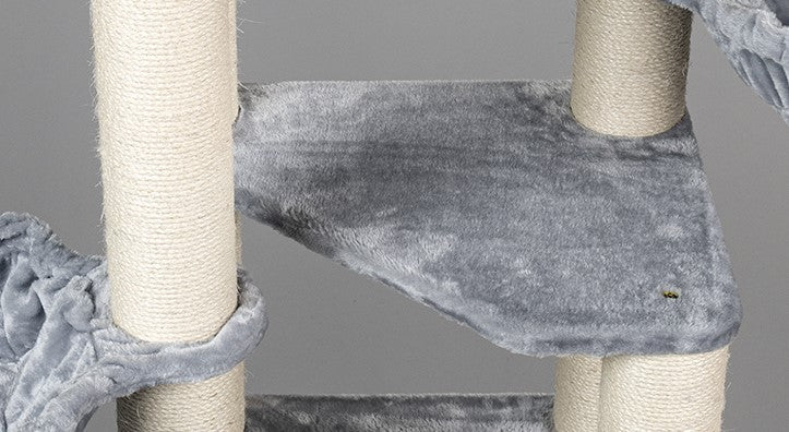 Upper Panel Light Grey, Corner Coon 60 x 50 cm