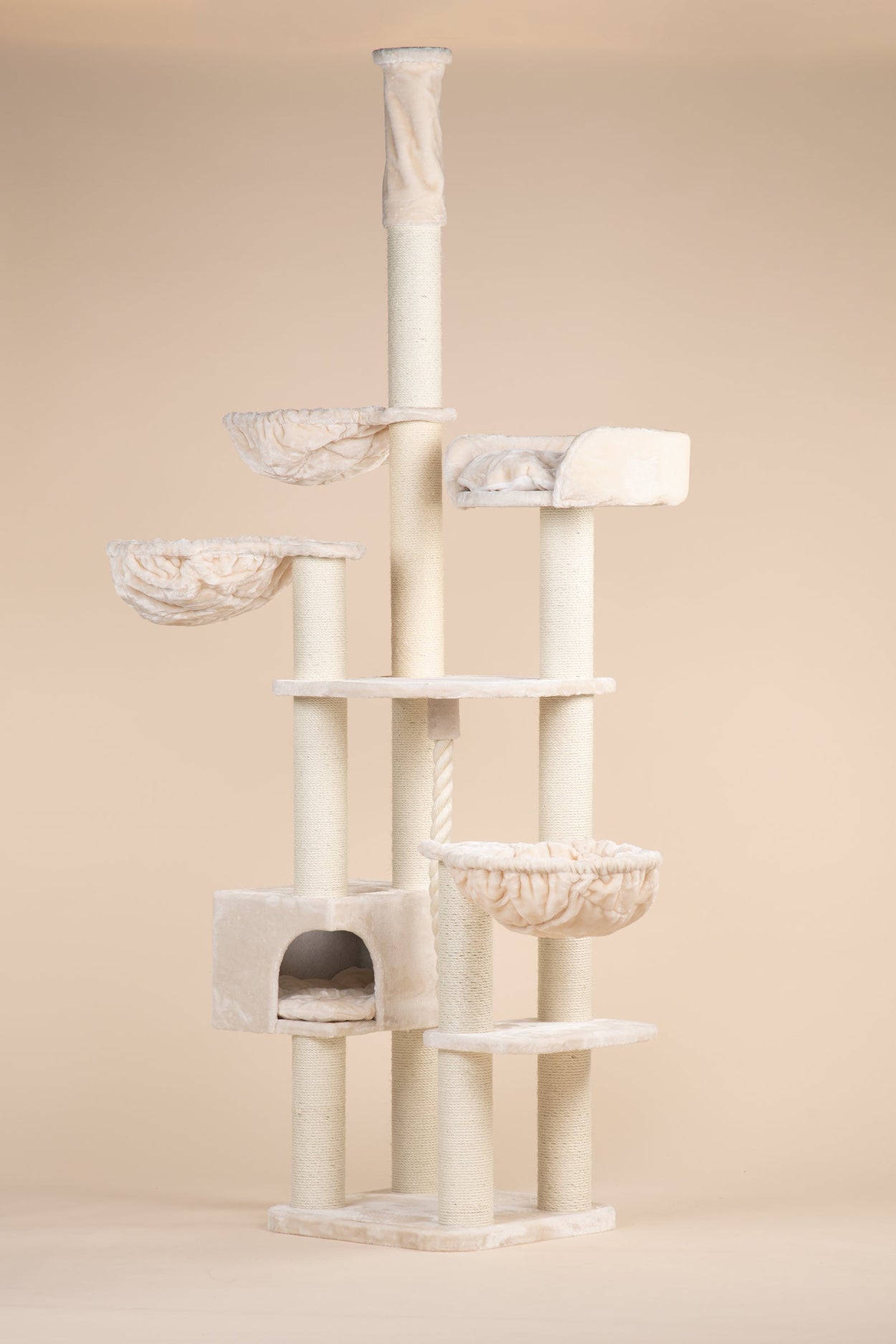 A cat outlet tree