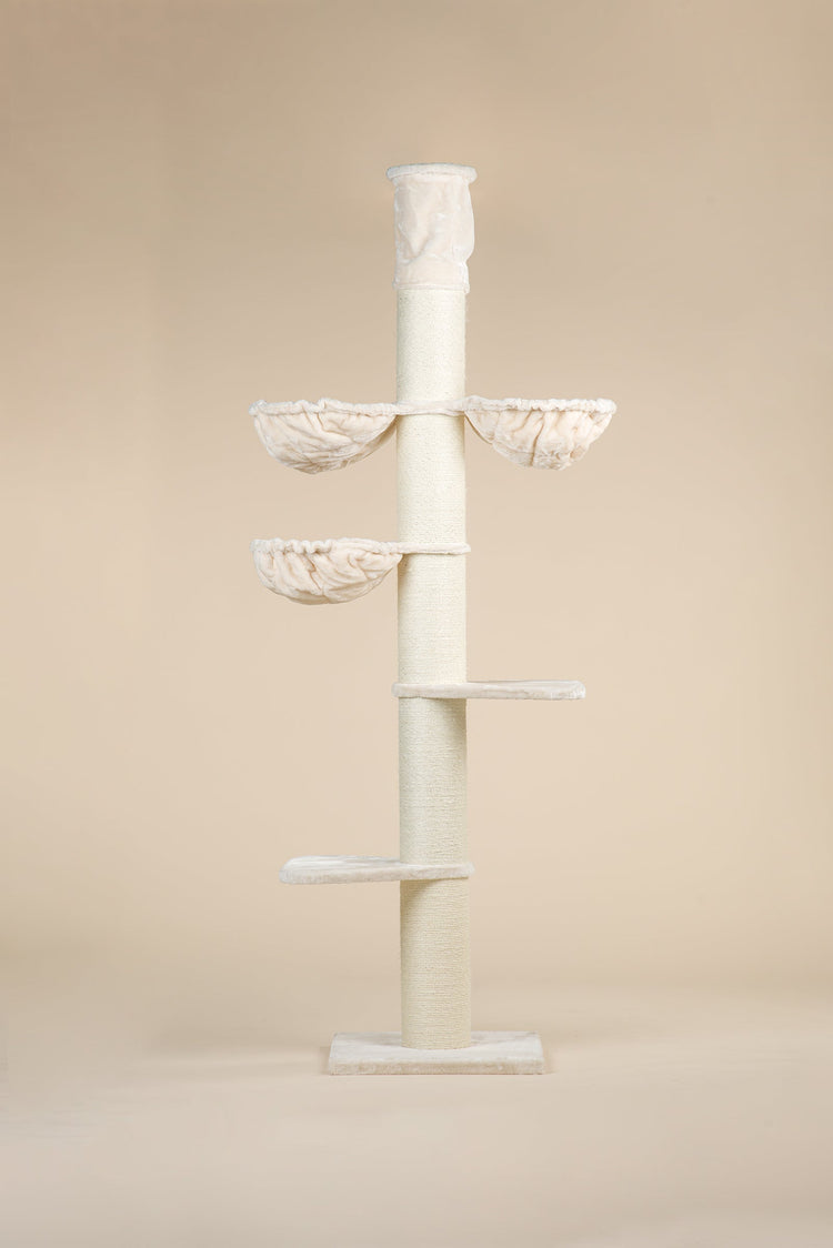 Cat Tree Maine Coon Tower Plus (Cream)