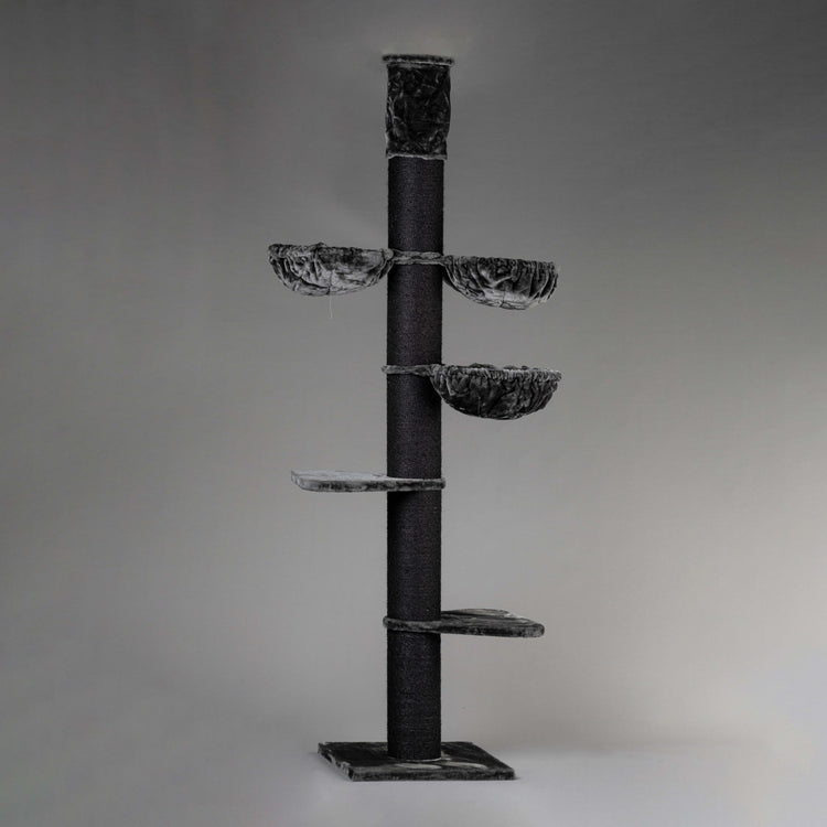Cat Tree Maine Coon Tower Blackline Plus (Dark Grey)