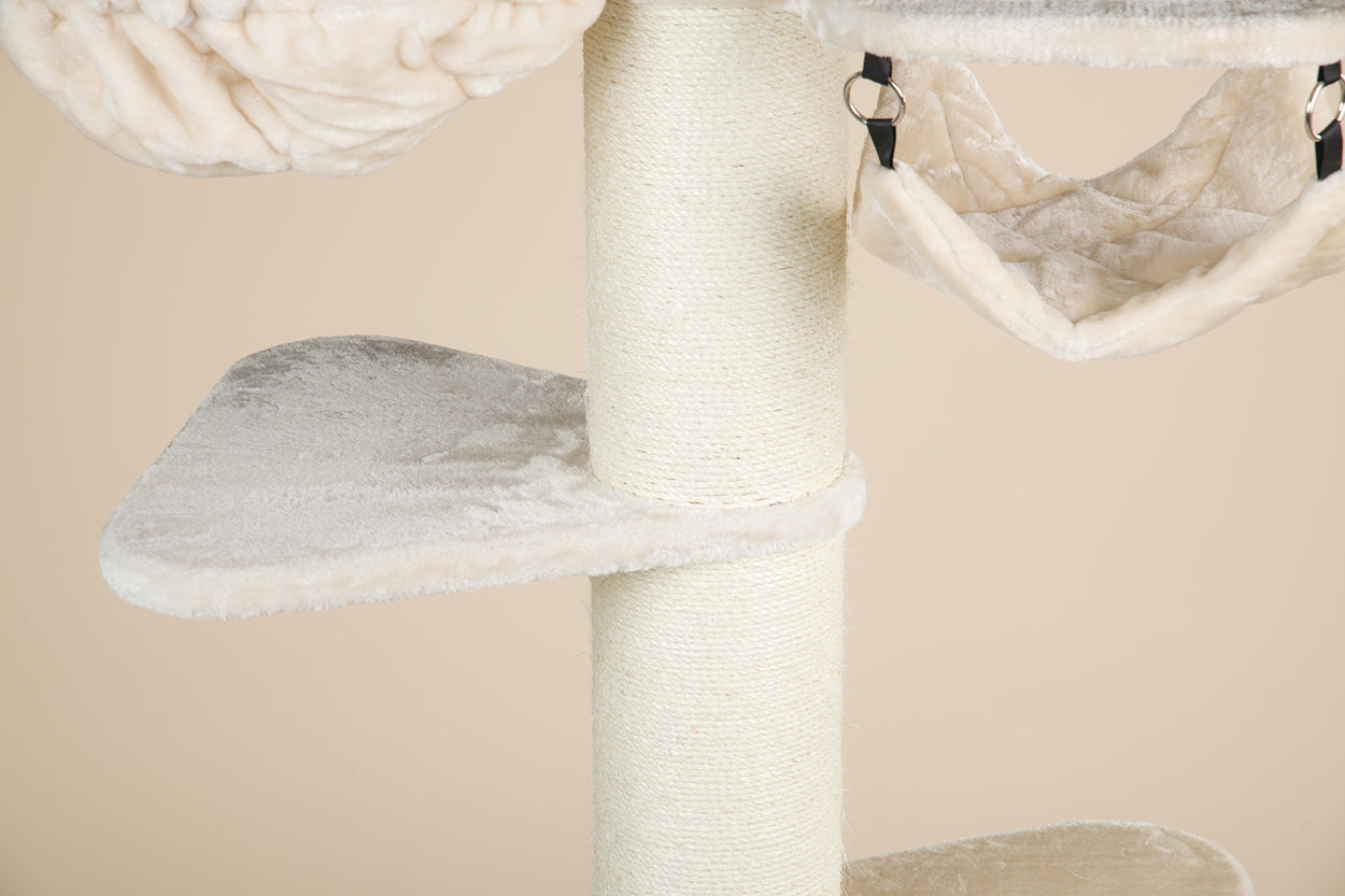 Cat Tree Maine Coon Tower Crown (Cream)