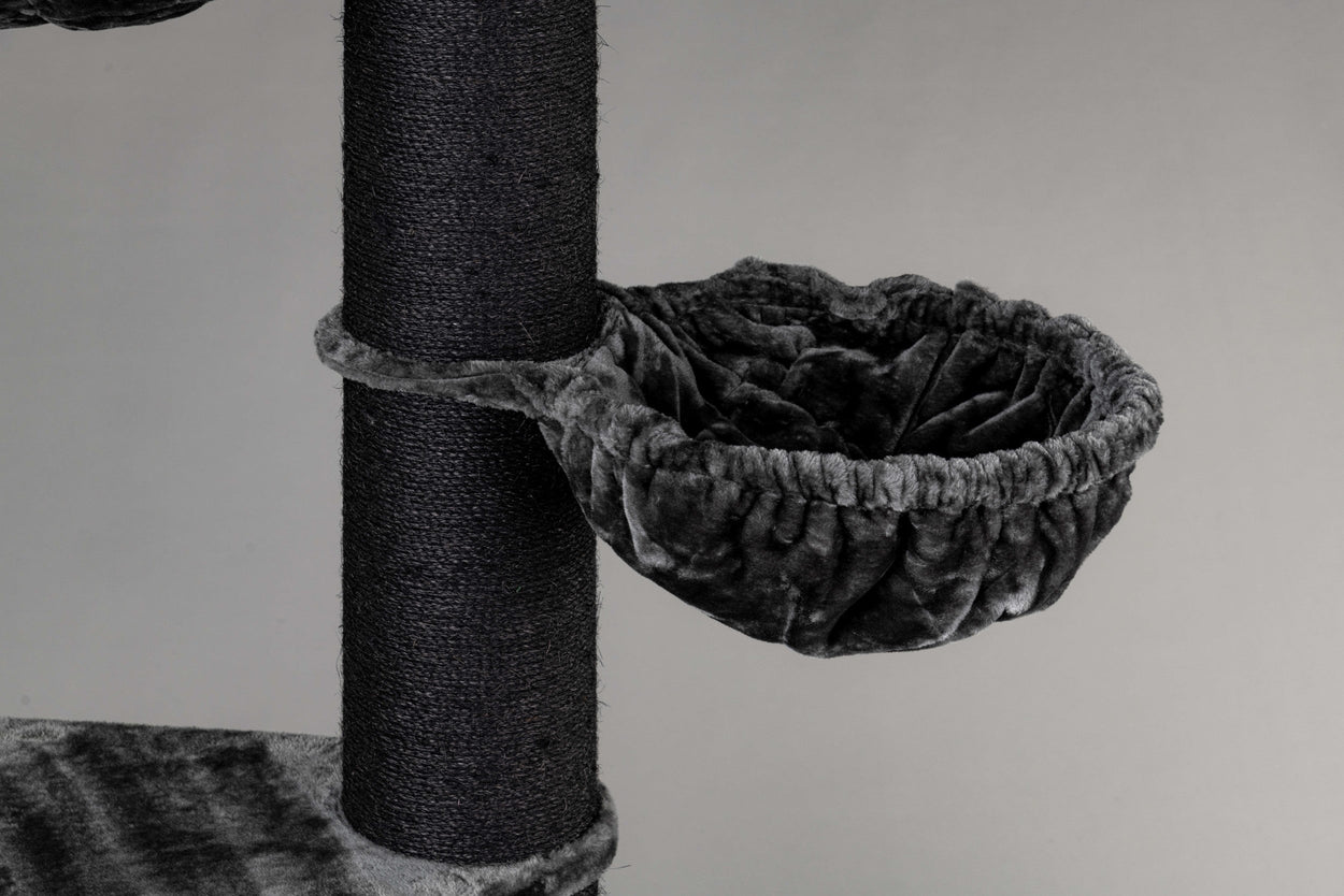 Cat Tree Maine Coon Tower Blackline (Dark Grey)