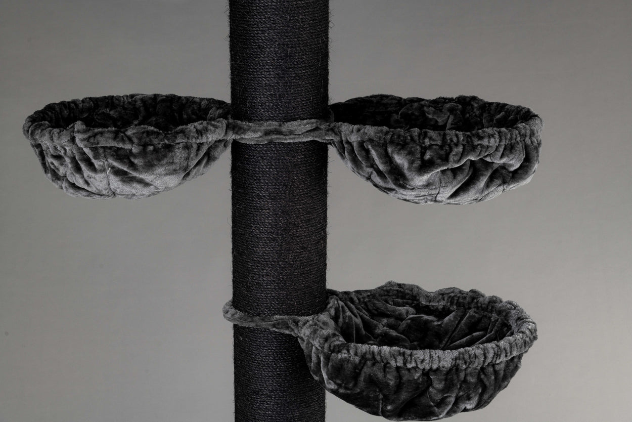 Cat Tree Maine Coon Tower Blackline Plus (Dark Grey)