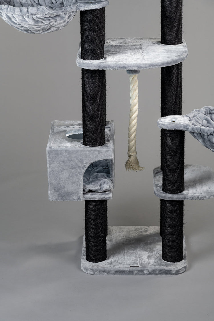 Cat Tree Catdream de Luxe Blackline (Light Grey)