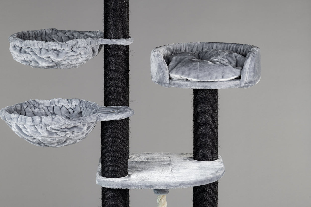 Cat Tree Catdream de Luxe Blackline (Light Grey)