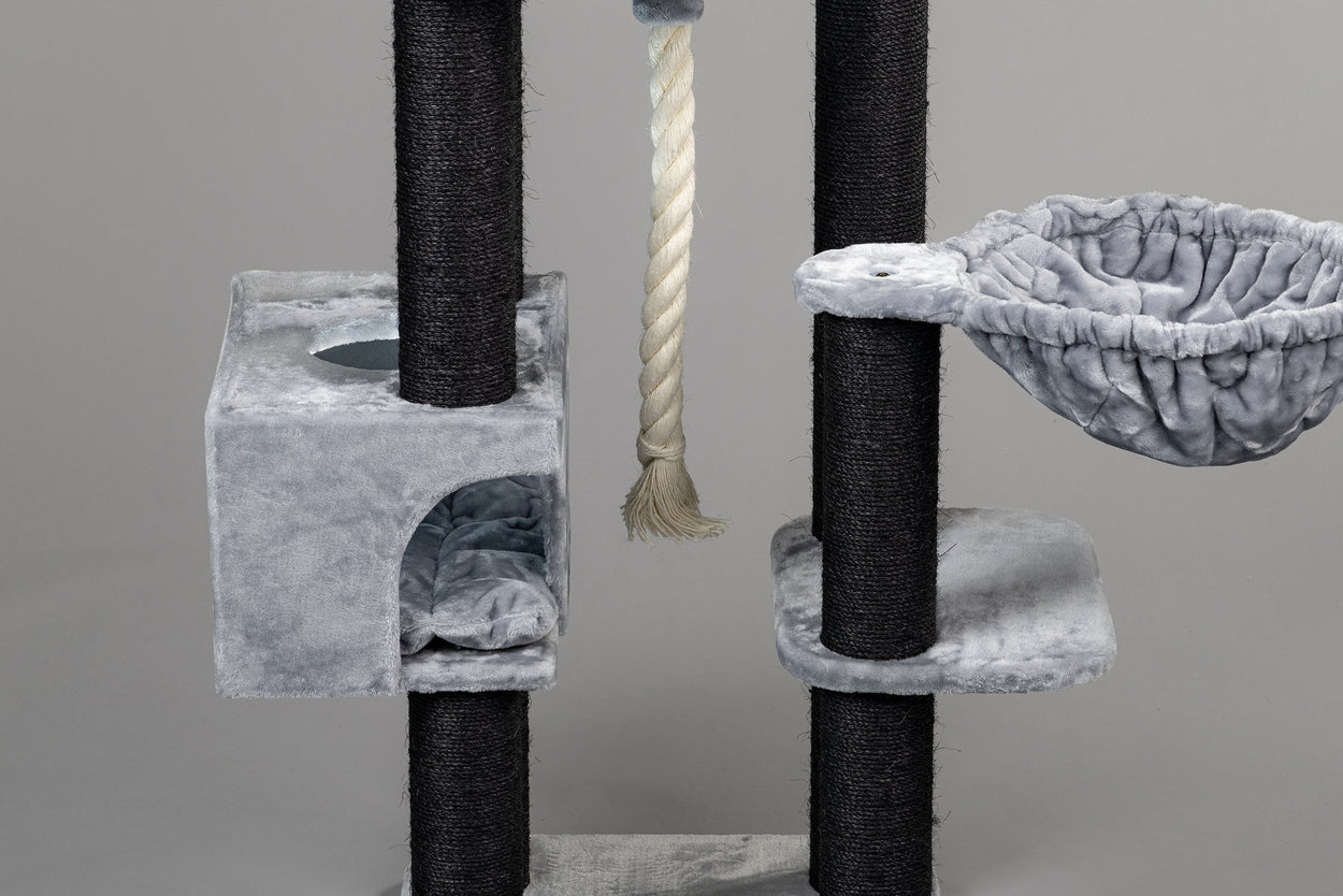 Cat Tree Catdream de Luxe Blackline (Light Grey)