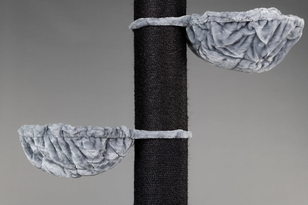 Cat Tree Maine Coon Tower Blackline (Light Grey)