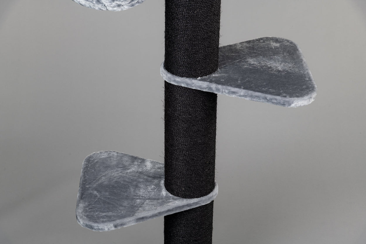 Cat Tree Maine Coon Tower Blackline (Light Grey)