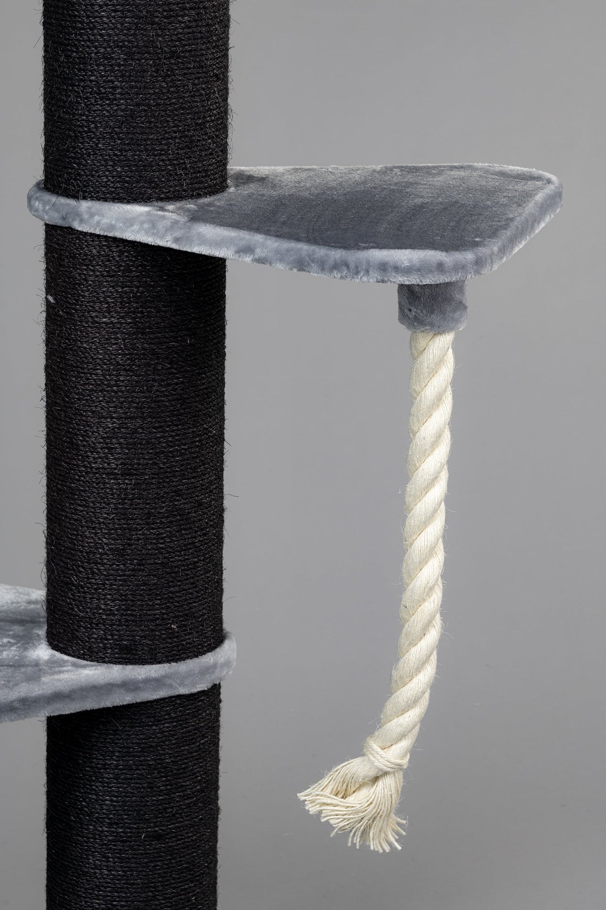 Cat Tree Maine Coon Tower Blackline Crown (Light Grey)