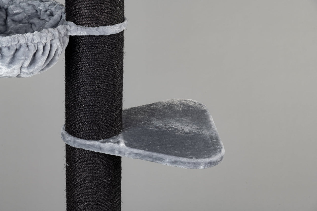 Cat Tree Maine Coon Tower Blackline Plus (Light Grey)