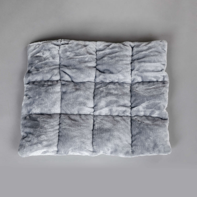 Scratching Barrel Cushion, Relax, Comfort & Paradise 55 x 45 cm (Light Grey)