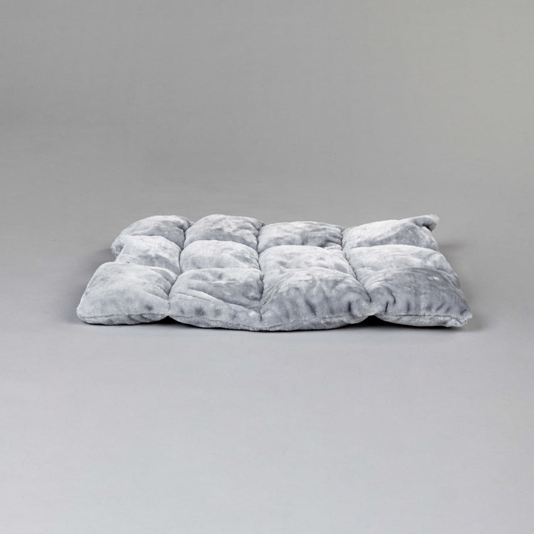 Scratching Barrel Cushion, Relax, Comfort & Paradise 55 x 45 cm (Light Grey)