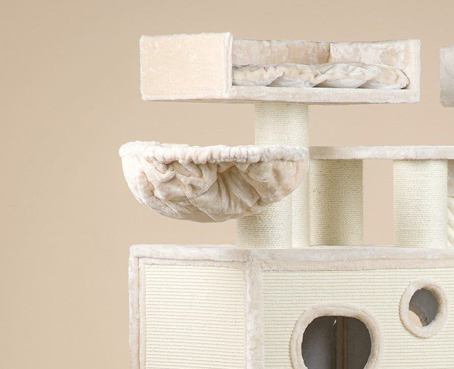 Cream Lounge Lying Area (incl. cushion)