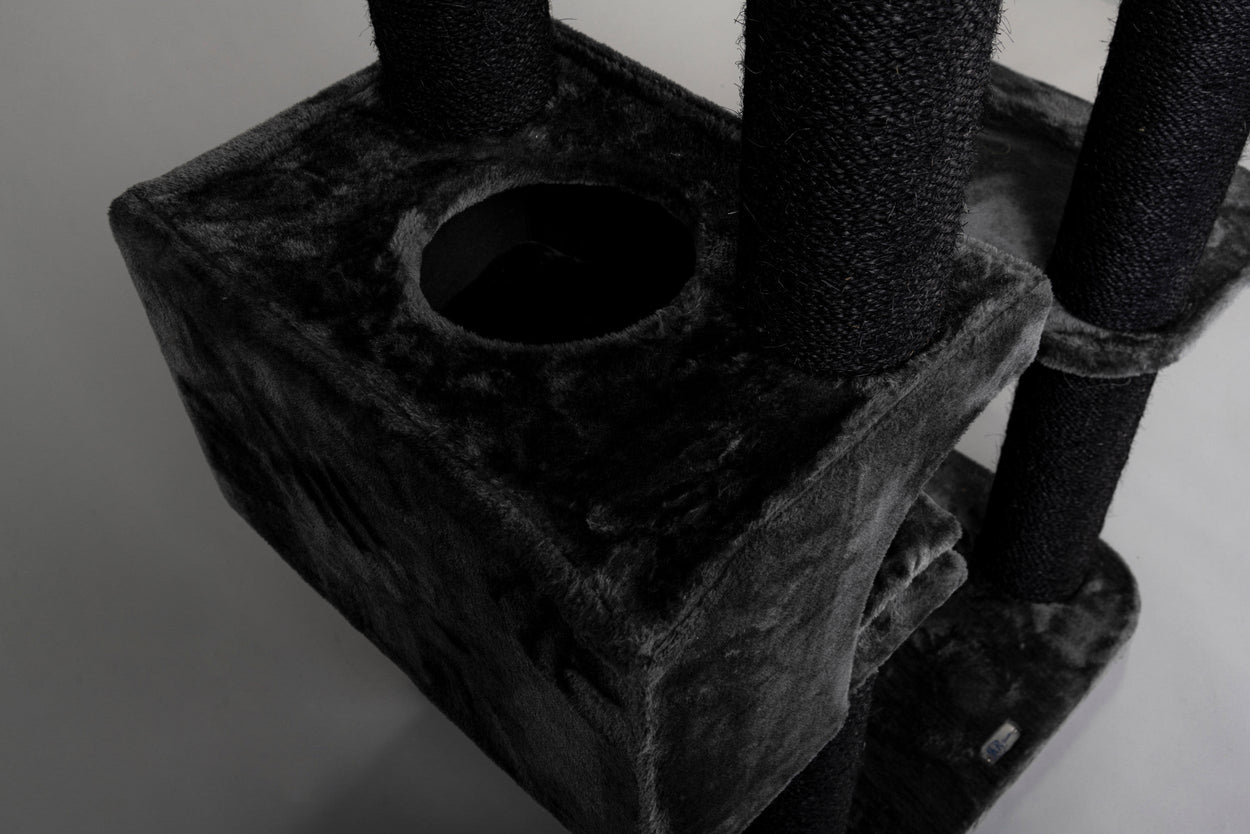 Playhouse Dark Grey, Catdream 50 x 36 x 30 cm (incl. cushion)