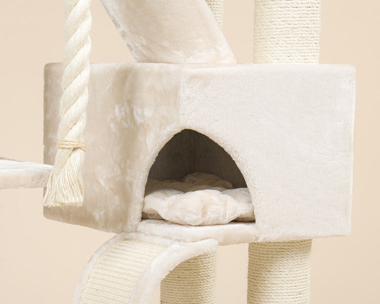 Playhouse Cream Kili Cat Tree Component RHR Pets