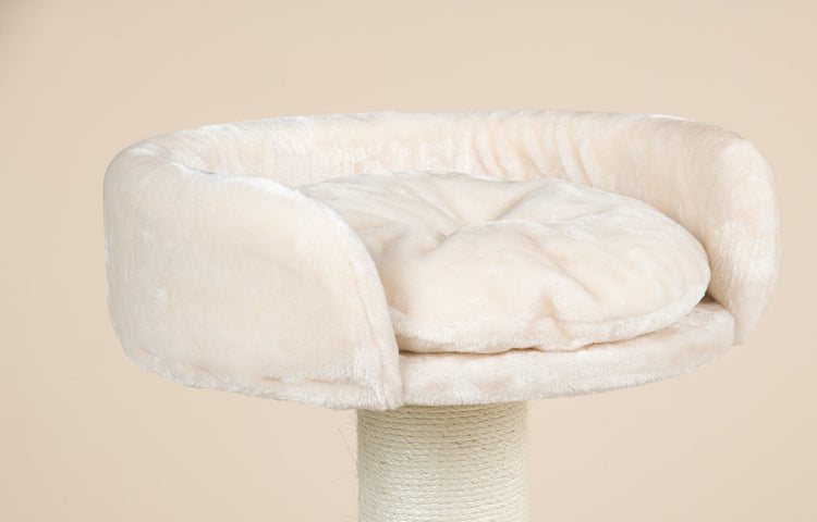 Cream, 50 cm Diameter Round Seat (incl. cushion)