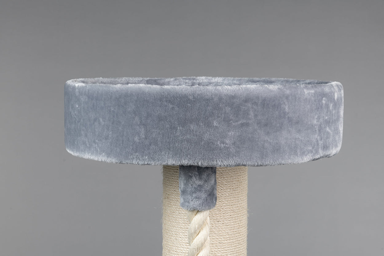 Light Grey, 60 cm Diameter Round Sleeper Seat (incl. cushion)