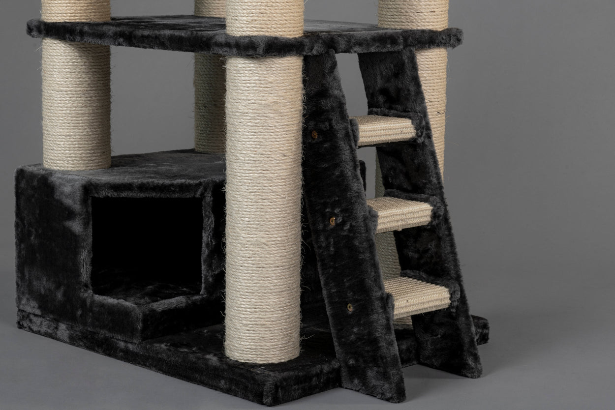 Step Corner Coon Complete Set (Dark Grey)