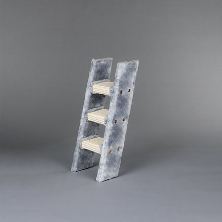 Step Corner Coon Complete Set (Light Grey)