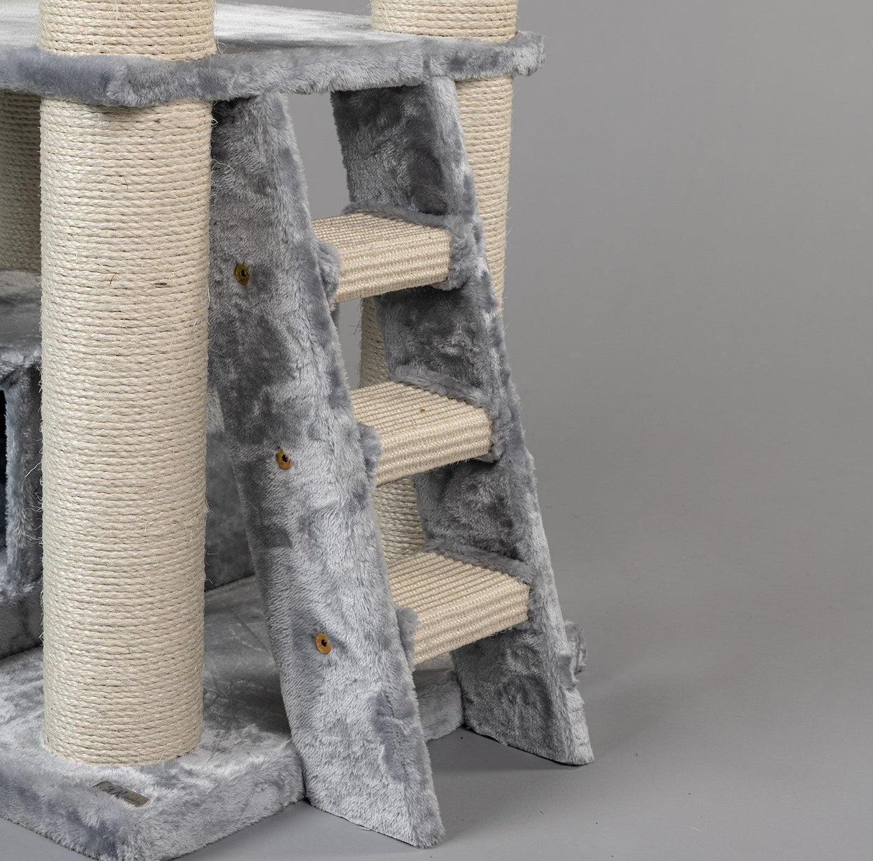 Step Corner Coon Complete Set (Light Grey)